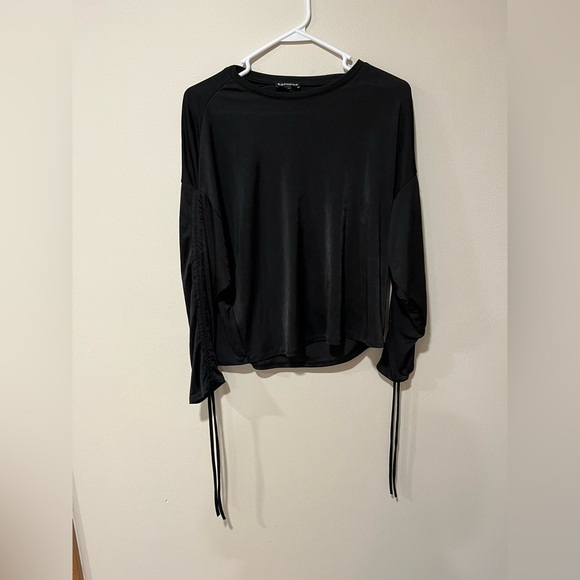 Express Black Blouse Size Small - Picture 1 of 5